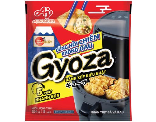 Bánh Xếp Kiểu Nhật Gyoza Nhân Thịt Gà & Rau 104g Ajinomoto