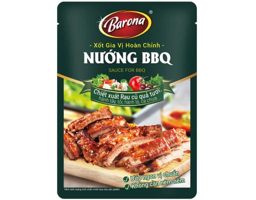 Xốt Gia Vị Hoàn Chỉnh Nướng BBQ 80g Barona