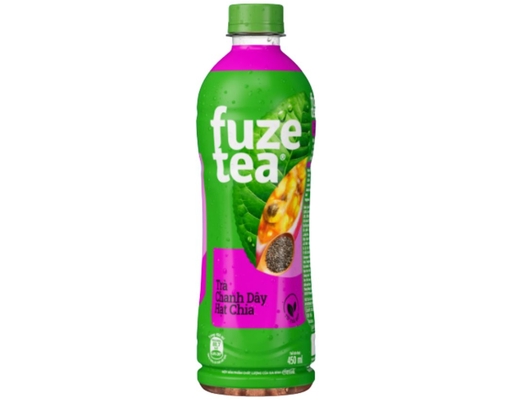 Trà Chanh Dây Hạt Chia 450ml Fuze