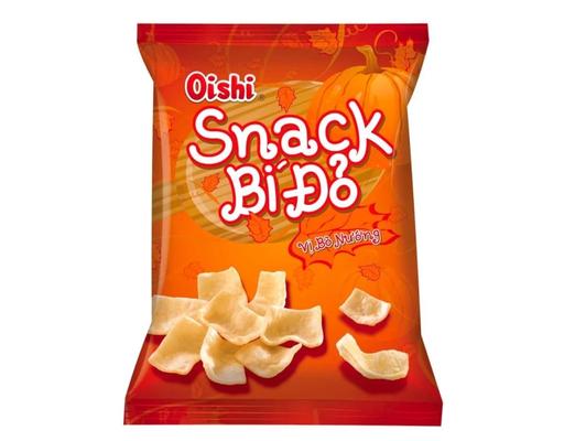 Snack Bí Đỏ Vị Bò Nướng 68g Oishi