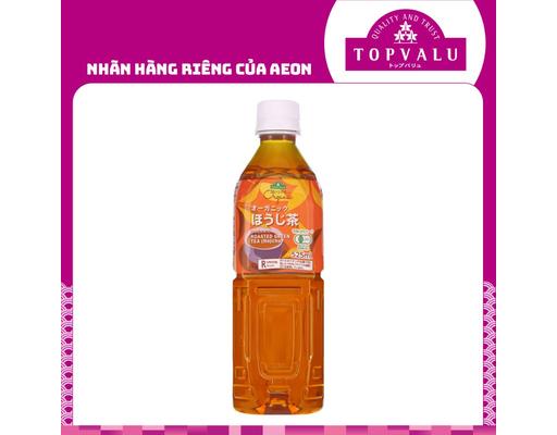 Trà Xanh Rang Organic (Hojicha) 525ml TOPVALU