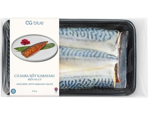Cá Saba Biển Na Uy Xốt Kabayaki OG Blue 270g Hồn Việt