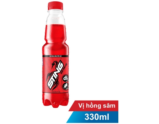 Nước Tăng Lực Hương Dâu 330ml Sting