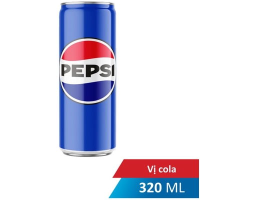 Nước Ngọt Có Ga Lon Cao 320ml Pepsi