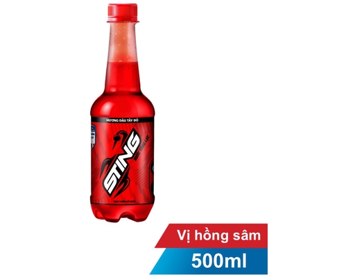 Nước Tăng Lực Đỏ Chai Pet 500ml Sting