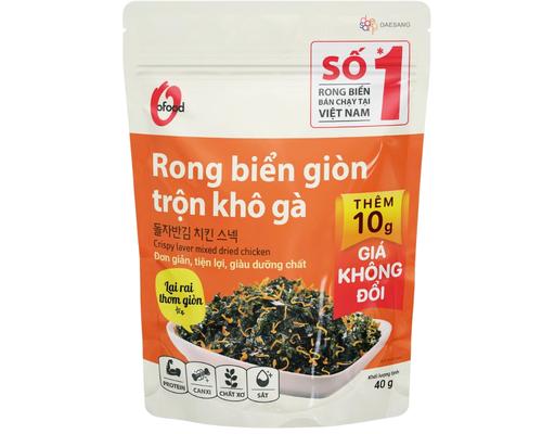 Rong Biển Giòn Trộn Khô Gà 40g O'Food