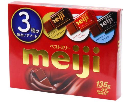 Socola Tổng Hợp 3 Loại 108g Meiji