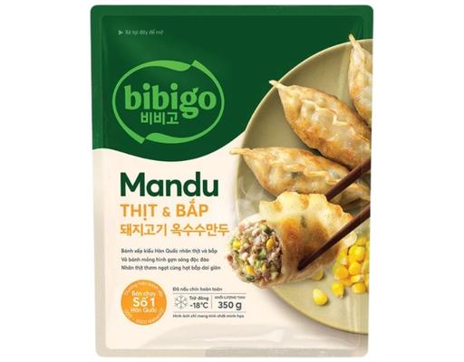 Bánh Xếp Kiểu Hàn Quốc Nhân Thịt & Bắp 350g Bibigo