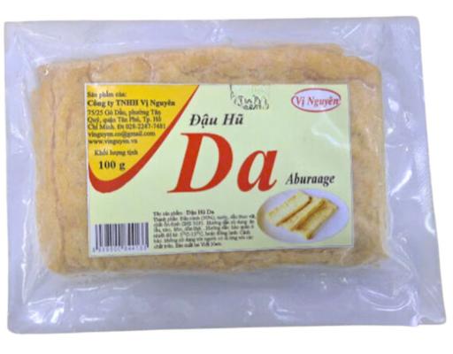 Đậu Hũ Da Aburaage 100g Vị Nguyên