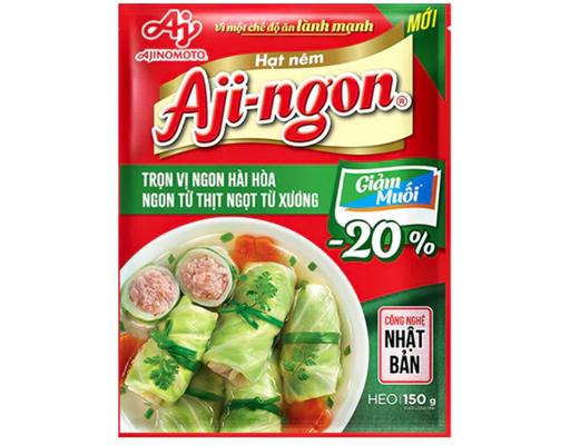 Hạt Nêm Aji-Ngon Heo Giảm Muối 150g Ajinomoto