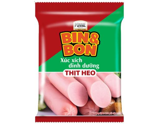 Gói 5 Xúc Xích Bin&Bon Thịt Heo 35g Masan