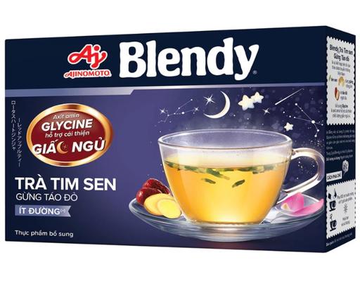 Hộp 8 Gói Trà Tim Sen Gừng Táo Đỏ 11g Blendy