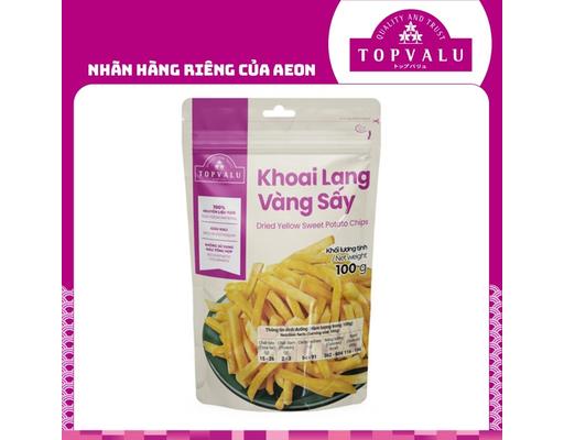 Cập nhật giá TOPVALU Khoai Lang Vàng Sấy 100g chính hãng
