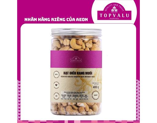 Cập nhật giá TOPVALU Hạt Điều Rang Muối 400g chính hãng