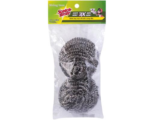Miếng Cọ Rửa Inox 30g (2 Miếng) Scotch-Brite
