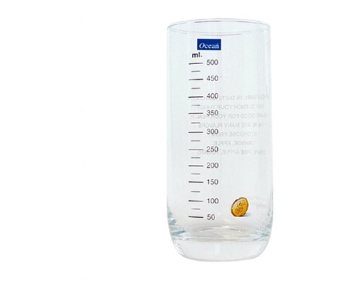 Ly Thủy Tinh Đong Thể Tích Top Drink 625ml Ocean