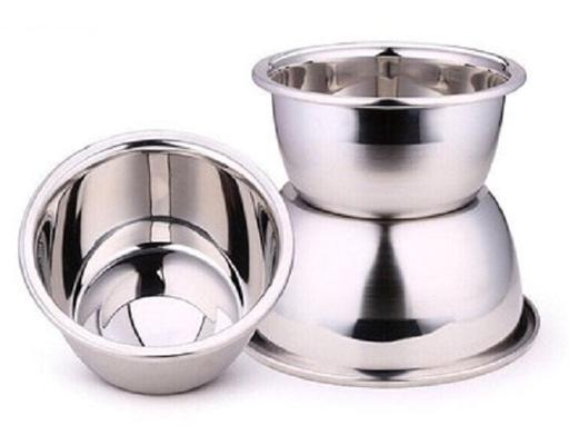 Thau Sâu Mép Vuông Inox 304 32cm Tithafac