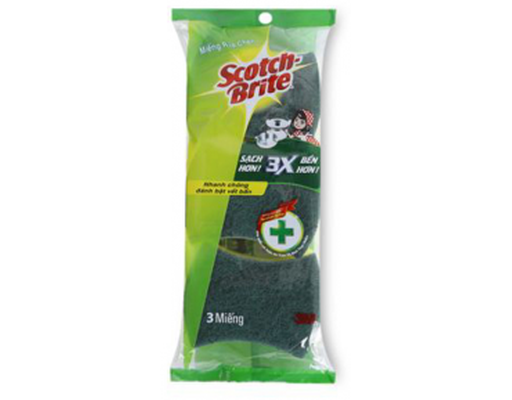Cước Cọ Rửa Scotch-Brite Siêu Sạch Có Mút SSM3'S 3M