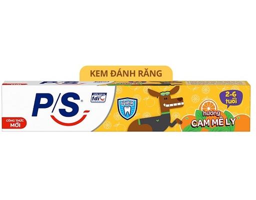 Kem Đánh Răng Trẻ Em 2-6 Tuổi Hương Cam 45g P/S