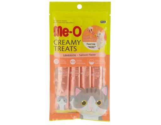 Thức Ăn Cho Mèo Bánh Thưởng Dạng Kem Vị Cá Hồi 60g Me-O