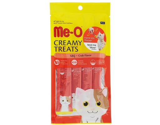 Thức Ăn Cho Mèo Bánh Thưởng Dạng Kem Vị Cua 60g Me-O