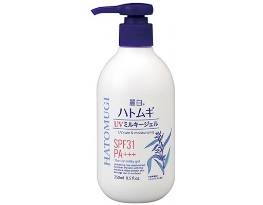 Sữa Dưỡng Thể Chống Nắng SPF31+++ 250ml Hatomugi