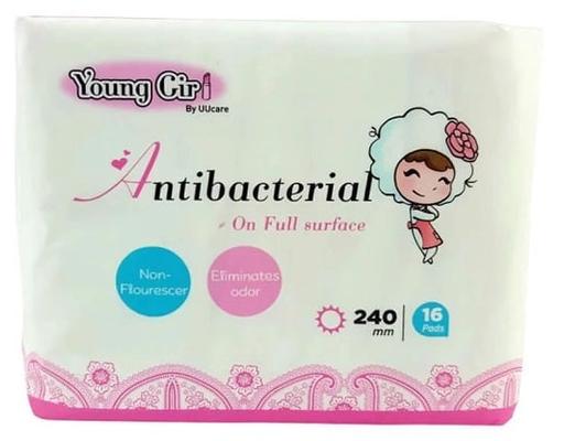 Băng Vệ Sinh Young Girl Kháng Khuẩn 24cm 16 Miếng Uucare
