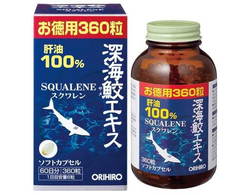 Viên Uống Dầu Gan Cá Mập 360 Viên Orihiro