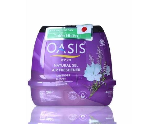Sáp Thơm Hương Hoa Oải Hương Và Xạ Hương Natural Lavender & Musk 200g Oasis