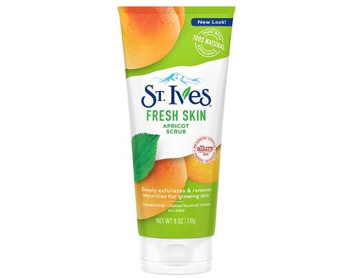 Sữa Rửa Mặt Tẩy Da Chết Tươi Mát Hương Mơ 170g St.Ives