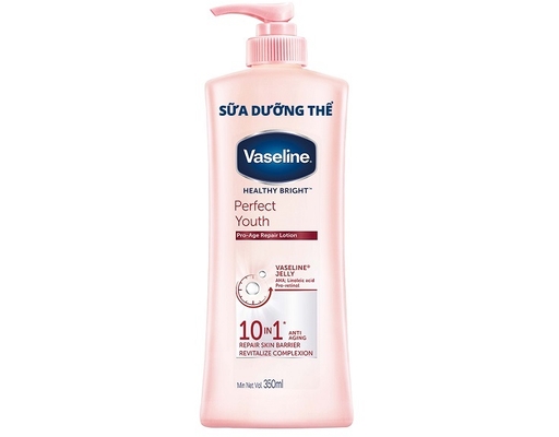 Sữa Dưỡng Thể Perfect Youth Ngăn Ngừa Lão Hóa 350ml Vaseline
