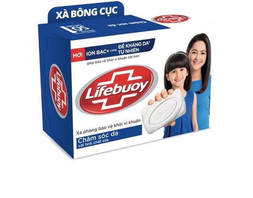 Xà Phòng Cục Diệt Khuẩn Sữa Dưỡng Ẩm Chăm Sóc Da 90g Lifebuoy