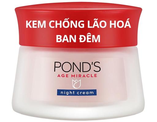 Kem Dưỡng Da Ban Đêm Chống Lão Hóa Age Miracle 50g POND'S