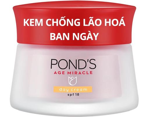 Kem Dưỡng Da Ban Ngày Chống Lão Hóa Age Miracle Day Cream SPF 18 PA++ 50g POND'S