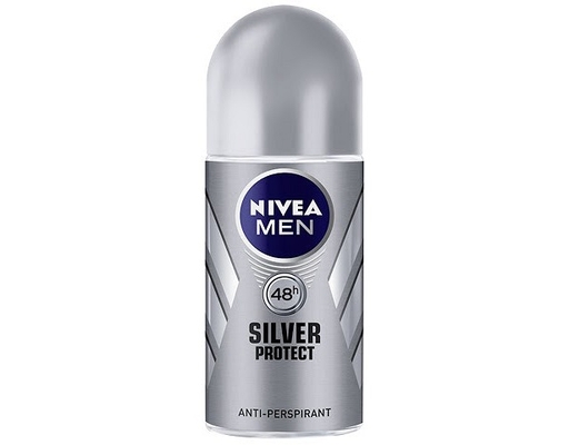 Lăn Ngăn Mùi Cho Nam Phân Tử Bạc Men Silver Protect 50ml NIVEA
