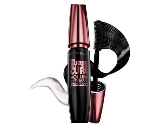 Mascara Dài Mi và Cong Mi, Chuốt Mi Đen HyperCurl Waterproof 9.2ml MAYBELLINE