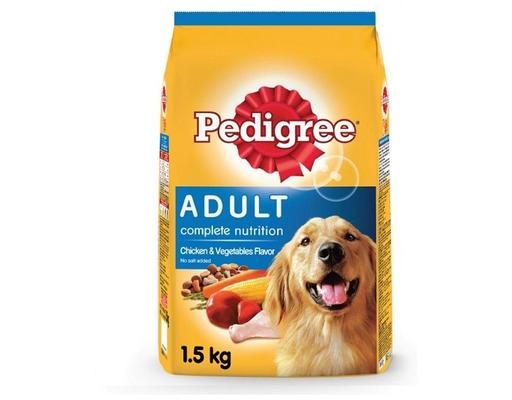 Thức Ăn Cho Chó Vị Gà Và Rau Củ 1.5kg Pedigree