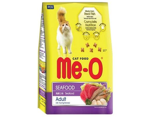 Thức Ăn Cho Mèo Vị Hải Sản 1.2kg Me-O