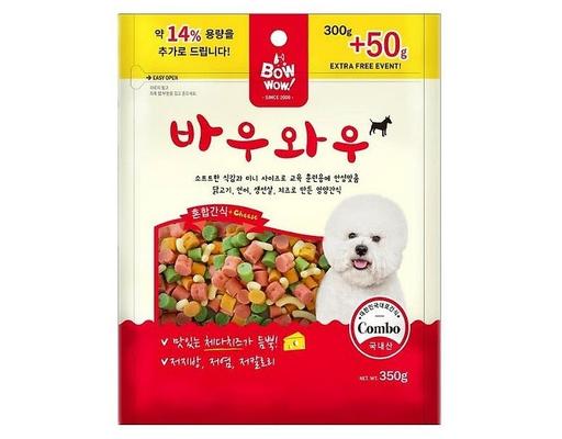 Snack Hỗn Hợp Cho Chó MX-MS-350 350g Bowwow