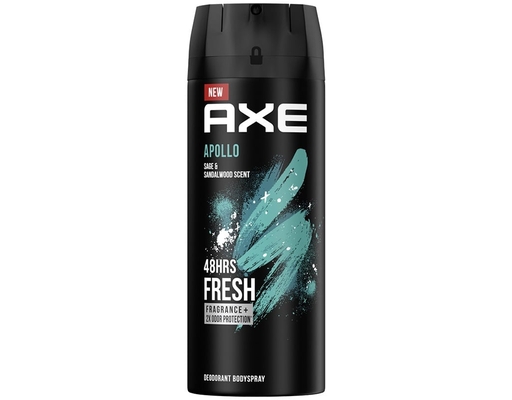 Xịt Khử Mùi Nước Hoa Toàn Thân Cho Nam HươngApollo 135ml AXE
