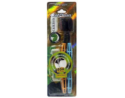 Bàn Chải Đánh Răng Clean Carbon 2 cây OralClean