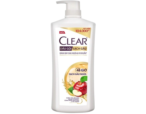 Dầu Gội 48 Giờ Sạch Gàu Ngứa 880g Clear