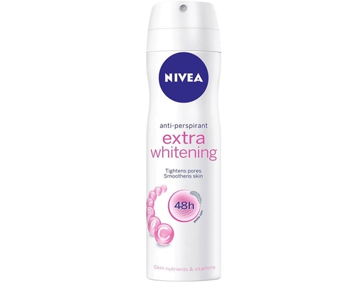 Xịt Ngăn Mùi Cho Nữ Sáng Da, Mờ Vết Thâm Extra Brightening 150ml NIVEA