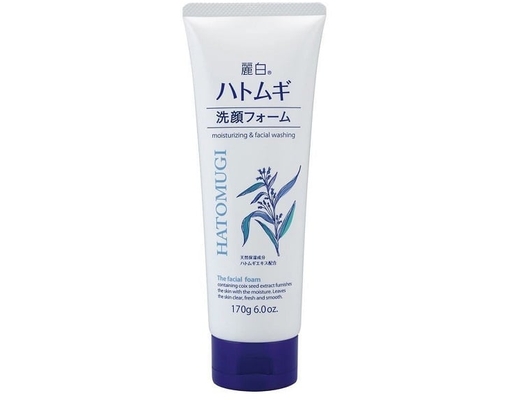 Sữa Rửa Mặt Sáng Da Reihaku Facial Foam 170g Hatomugi