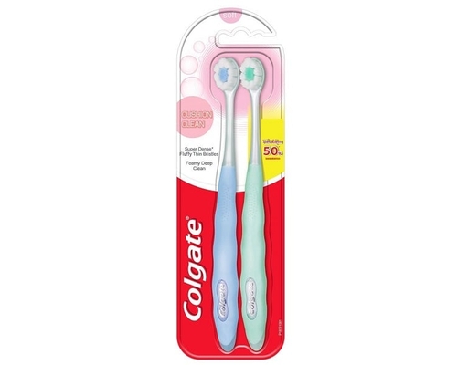 Bàn Chải Đánh Răng Cushion Clean 2 Cây Colgate