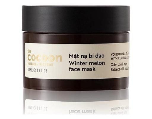 Mặt Nạ Hỗ Trợ Giảm Dầu Và Mụn Từ Bí Đao Winter Melon Face Mask 30ml Cocoon
