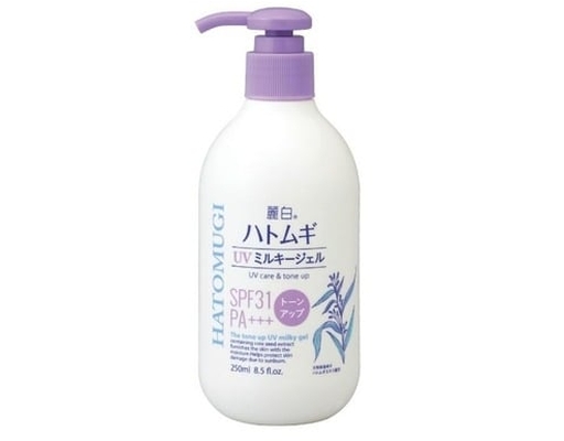 Gel Dưỡng Thể Chống Nắng Nâng Tone SPF31 PA+++ 250ml Hatomugi
