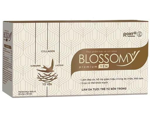 Thực Phẩm Bảo Vệ Sức Khỏe Premium Yến - 10 Chai x 50ml Blossomy