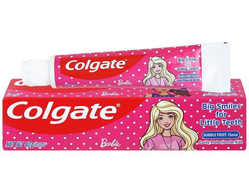 Kem Đánh Răng Bubble Trẻ Em Batman - Barbie 40g Colgate