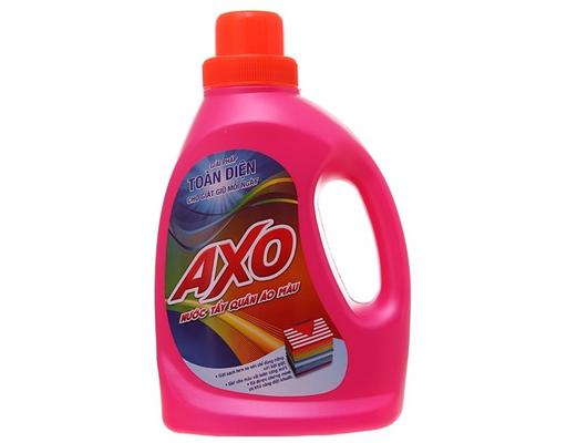 Nước Tẩy Quần Áo Màu Hồng - Hương Hoa Đào 800ml Axo